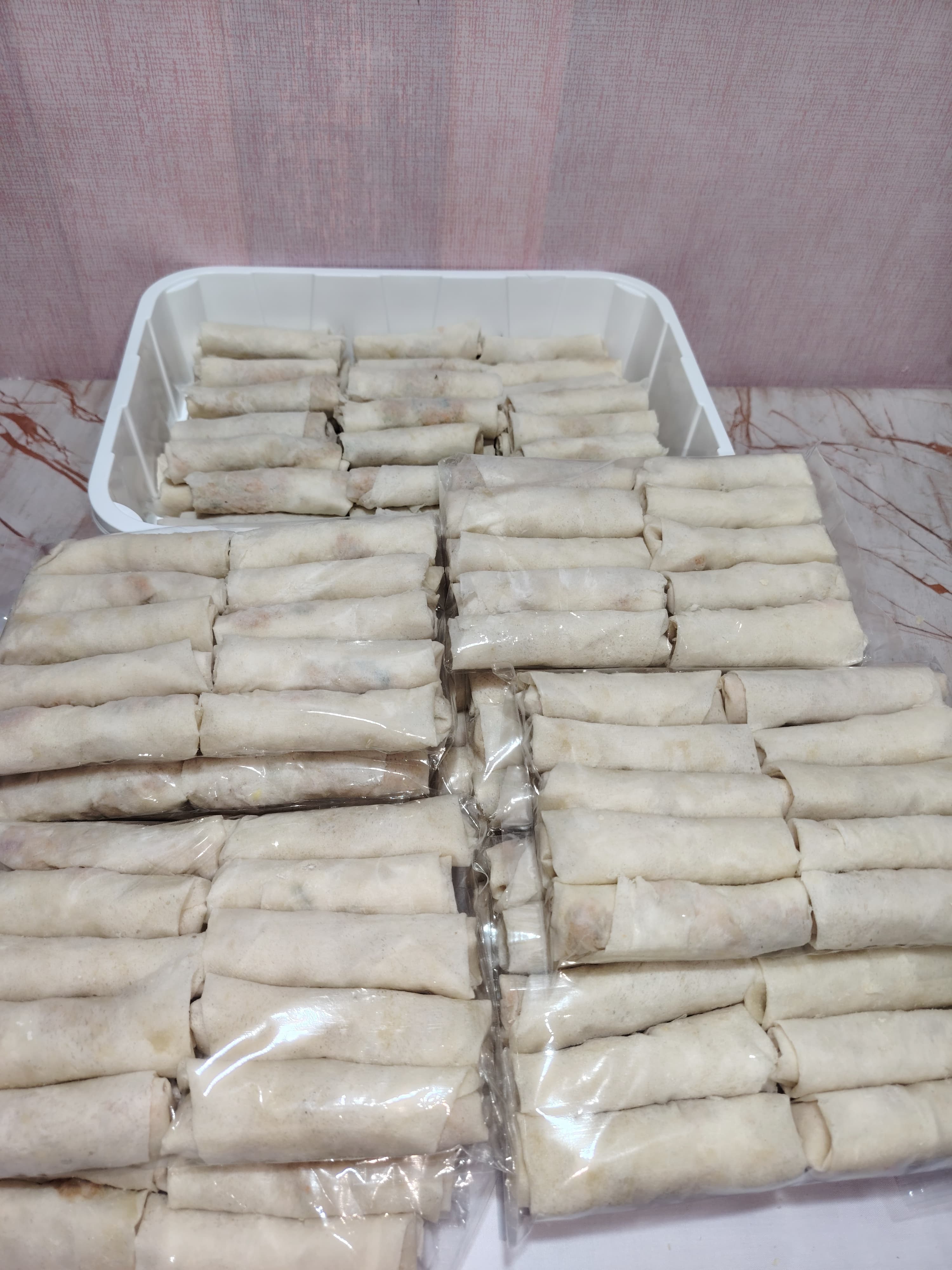 30pcs lumpia shanghai (raw)
