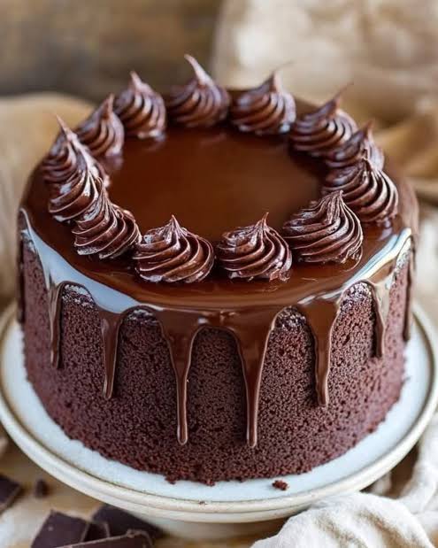 Triple Choco Fudge Cake